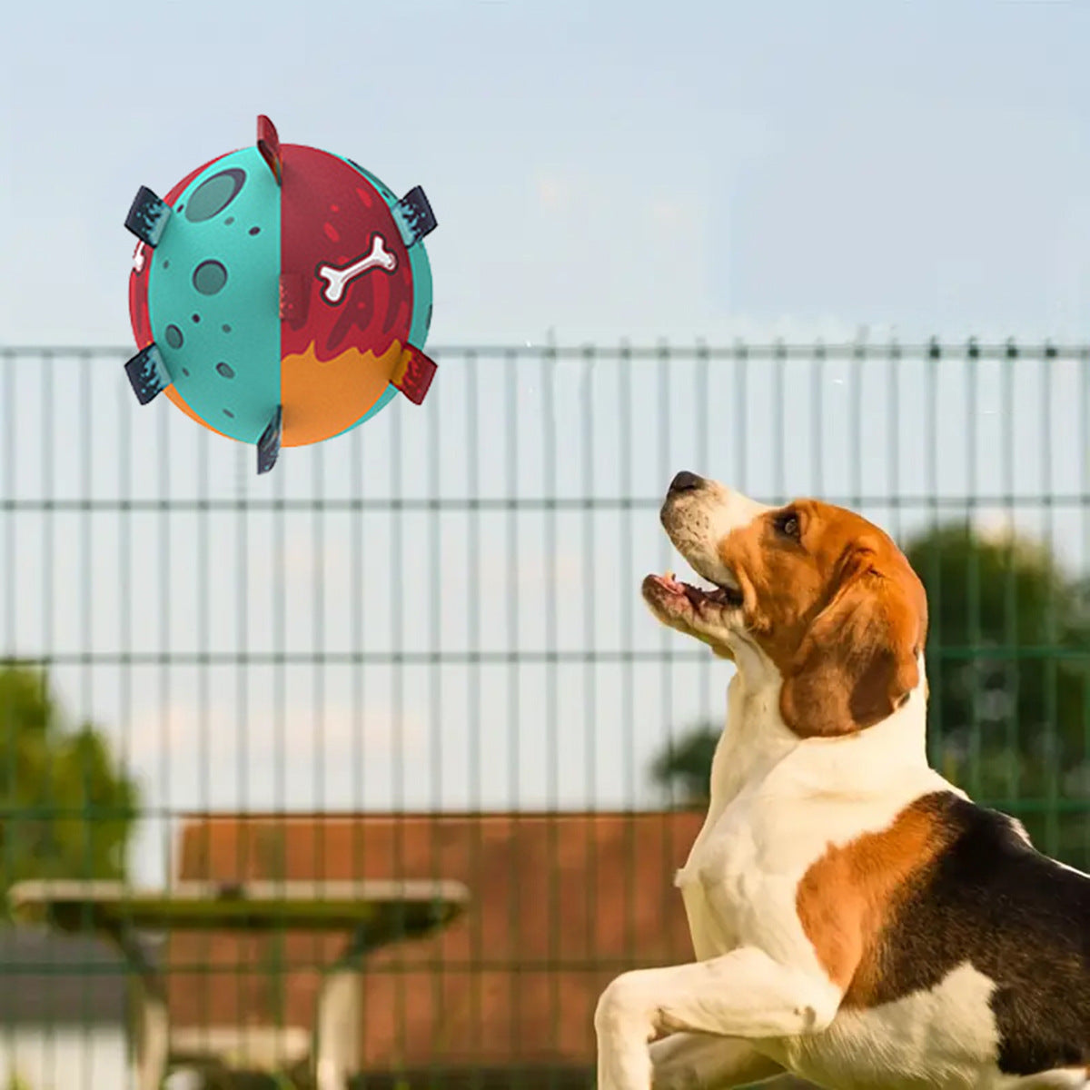 Pelota de fútbol con correas para perros: juguete interactivo para cachorros para interior y exterior, juguete de tira y afloja duradero para perros, pelotas de fútbol para pastoreo con asa para perros medianos, regalo de cumpleaños 