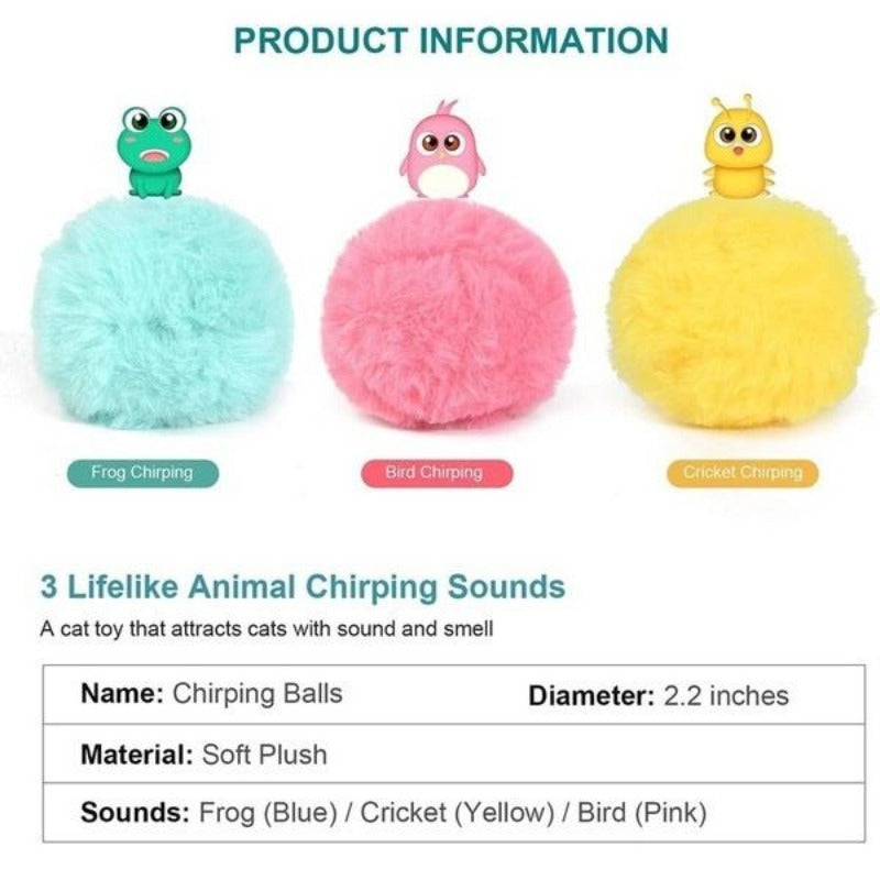 Jouet interactif pour chat et chien Summon - Balle de gravité - Fournitures pour animaux de compagnie - Jouet pour chat - Balle d'appel pour oiseaux - Pour attirer les animaux de compagnie