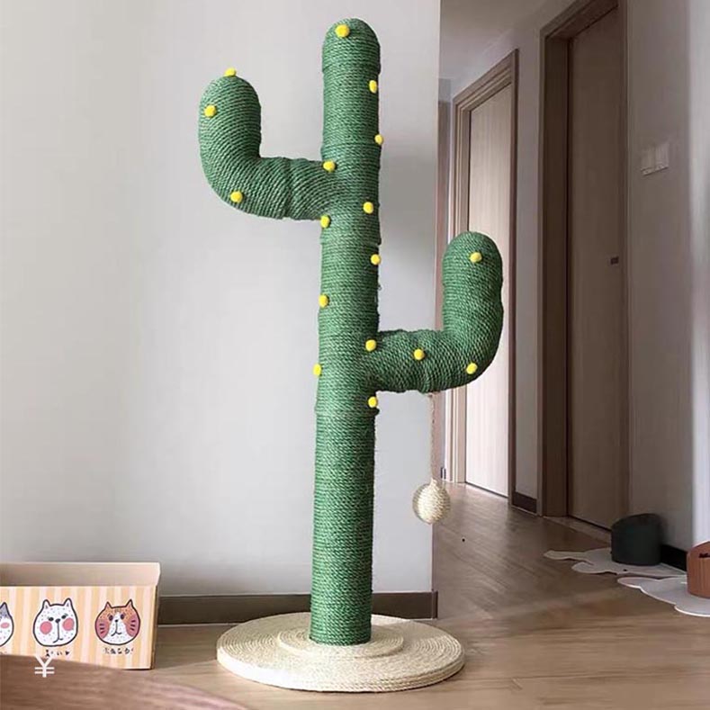 Cactus Cat Climbing Frame Self-made Diy Complete Material Package