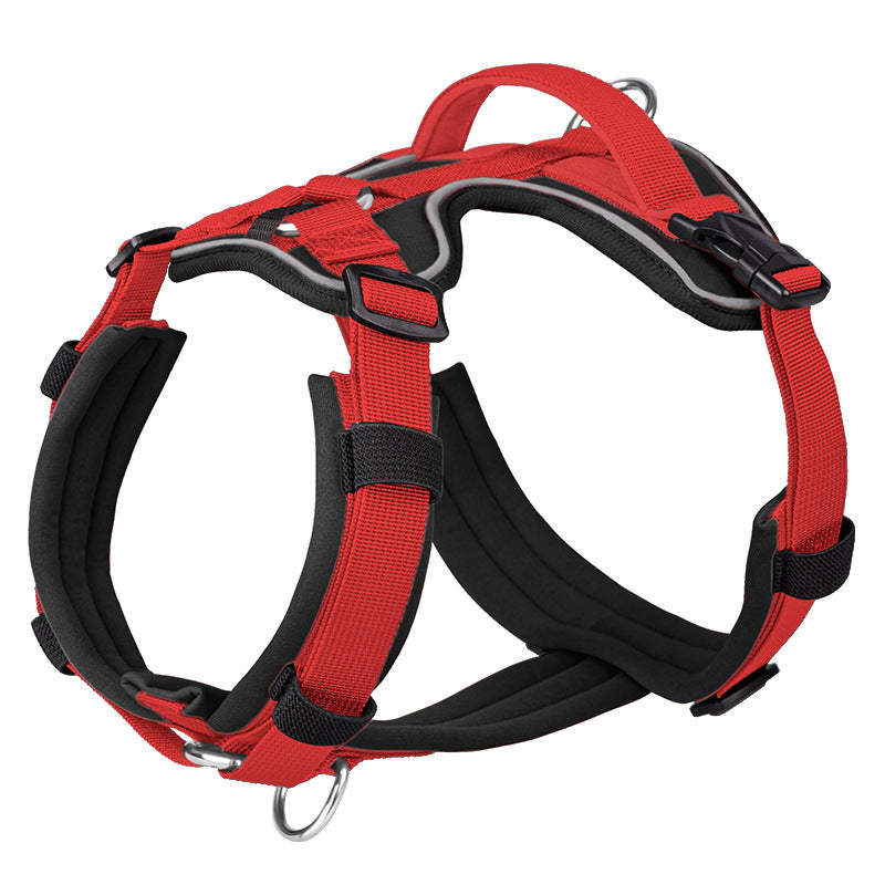 Breathable Reflective Explosion-proof Vest Dog Harness