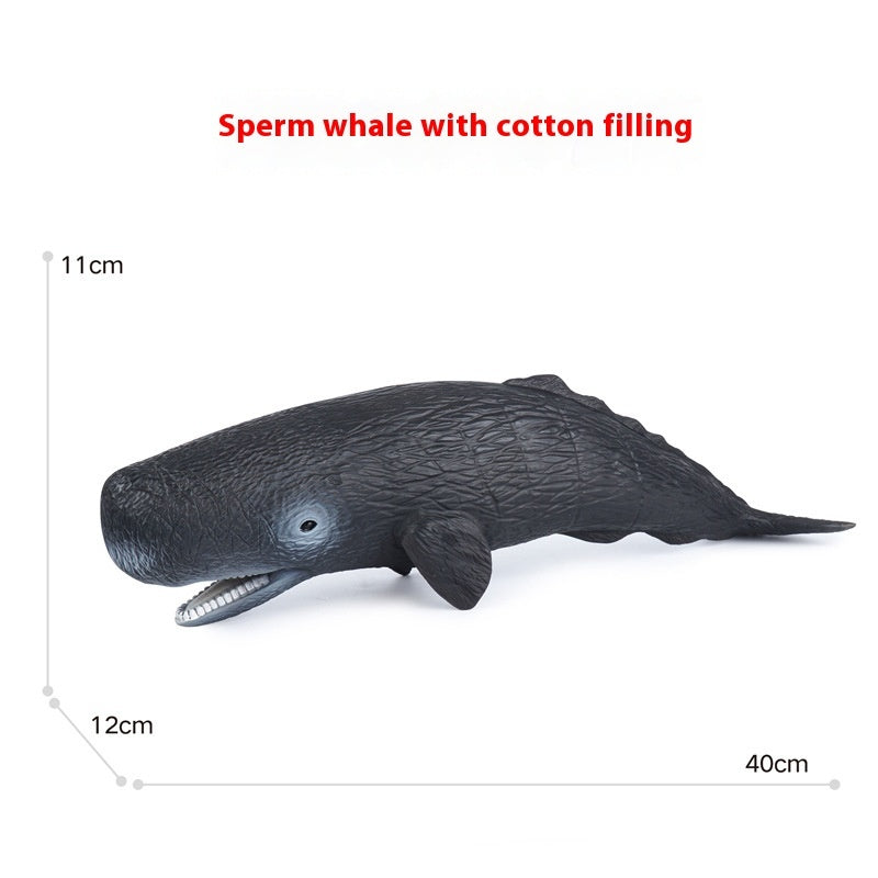 Large Soft Rubber Ocean Animal Model Toys