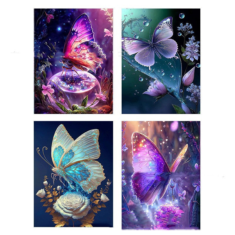 5D Diamond Painting Landscape Animal Decoration Combination