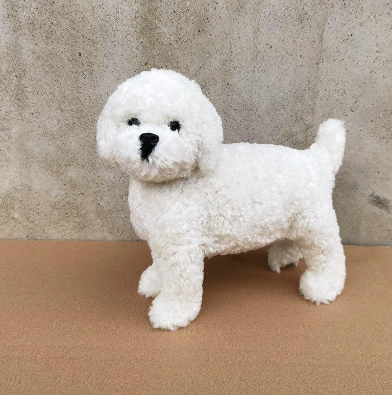 Simulation peluche peluche ourson Simulation Animal chien année cadeau