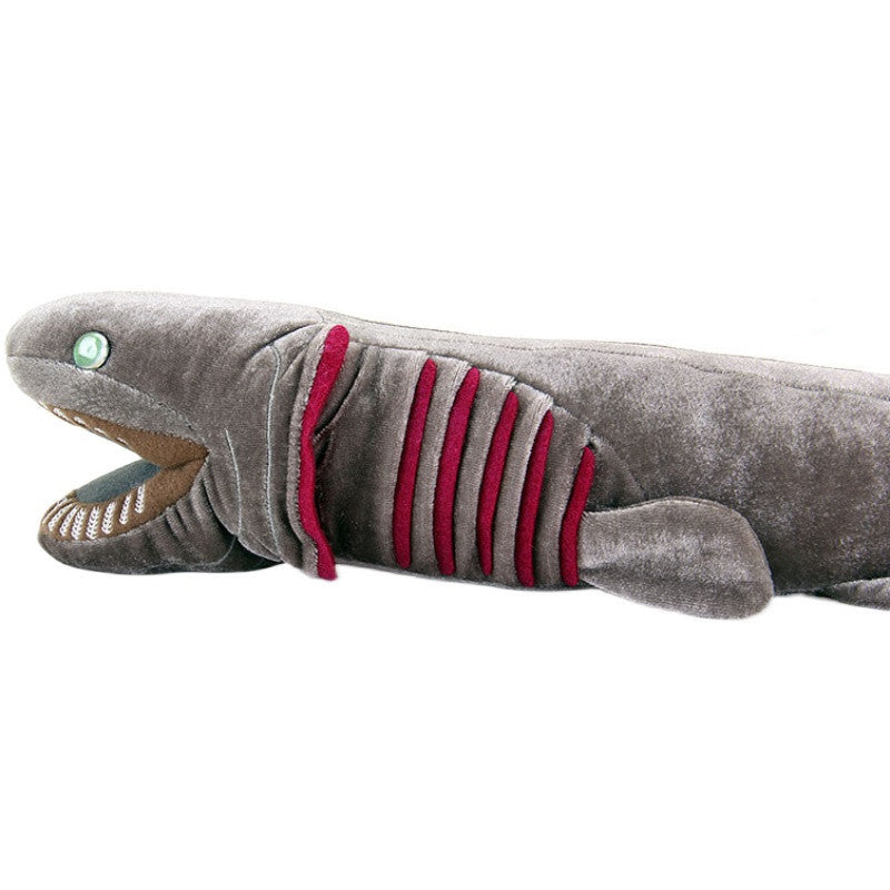 Jouet en peluche animal mignon de poupée de requin à volants