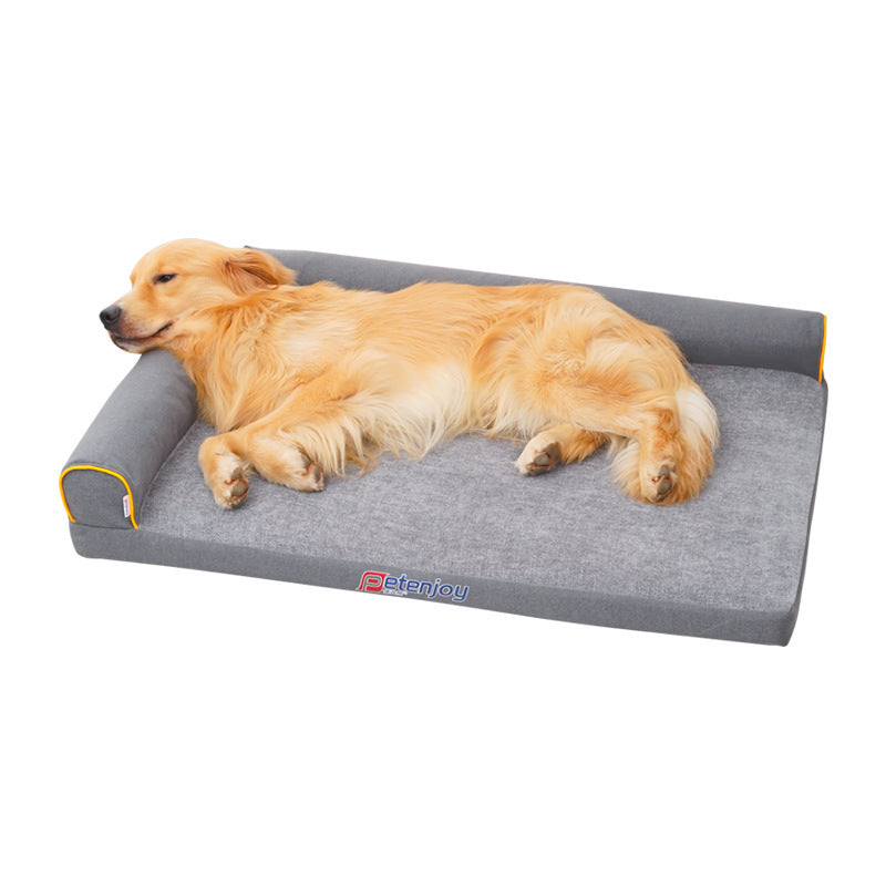 Canapé-lit pour chien, coussin de couchage amovible et lavable, nid pour animaux de compagnie