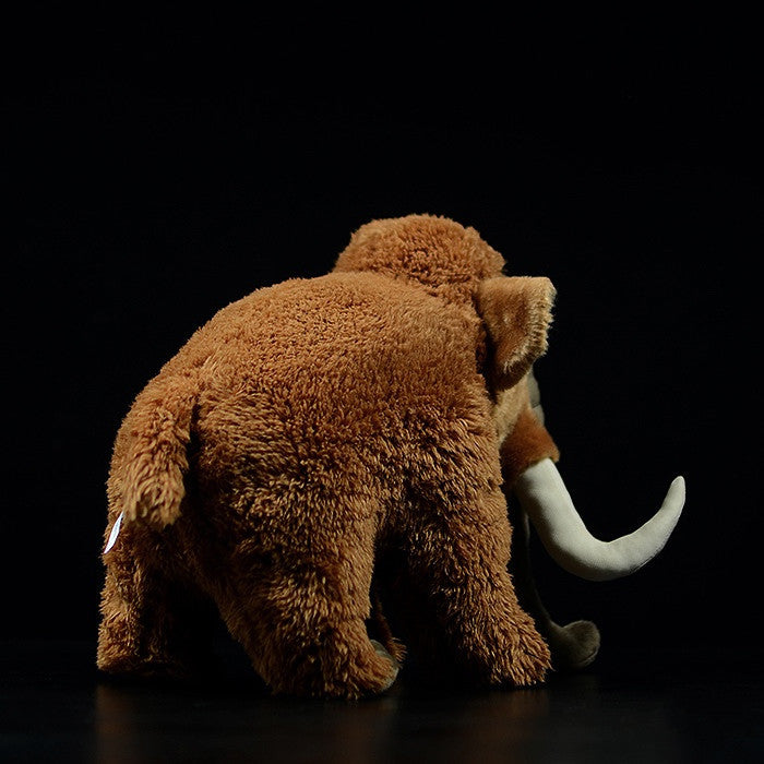 Muñeco de mamut de simulación, juguete de peluche de mamut, juguete de peluche de animal de simulación de mamut, 33CM