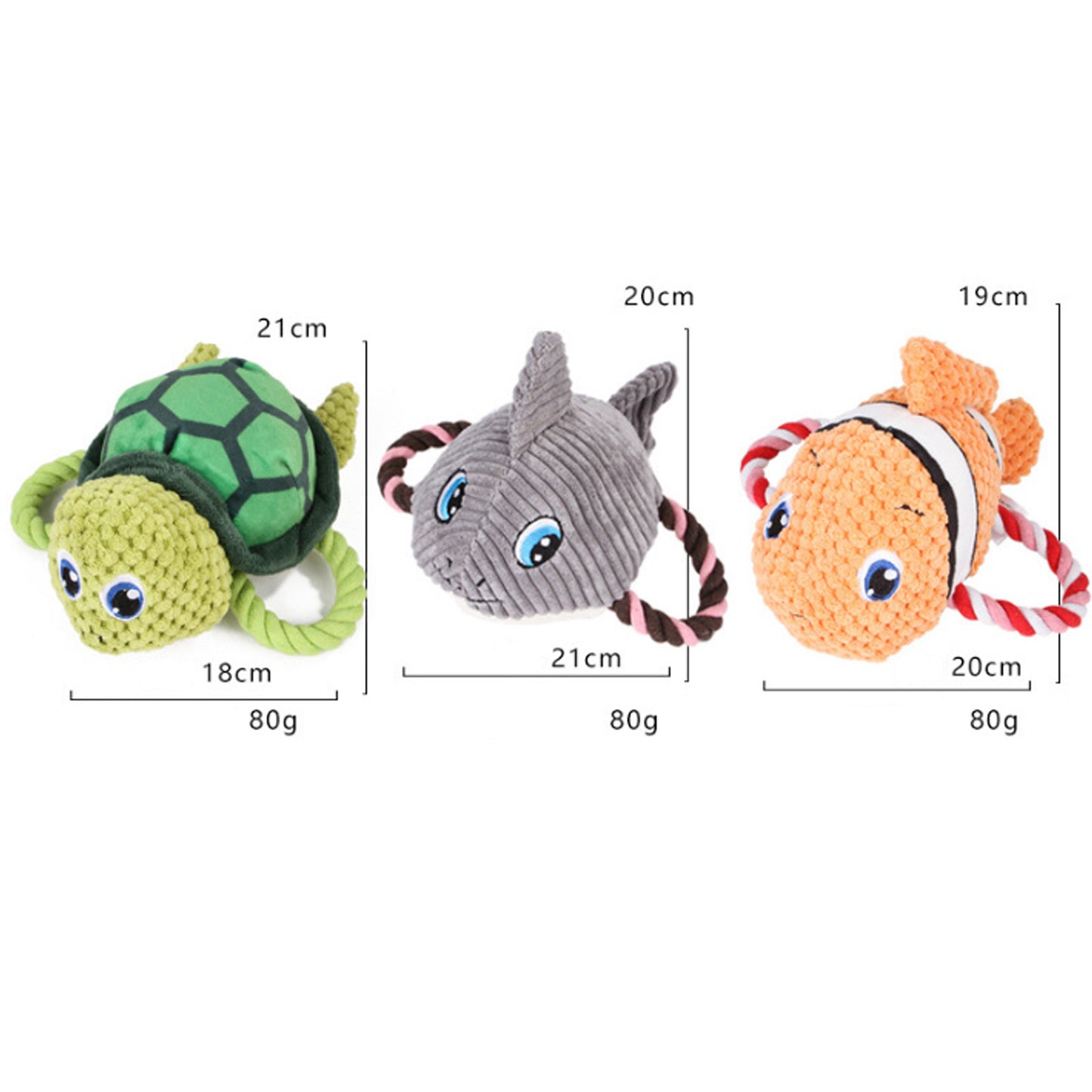 Juguetes para mascotas Juguetes para masticar para perros con forma de tortuga Juguetes interactivos de peluche para mascotas Juguetes con nudos para perros 