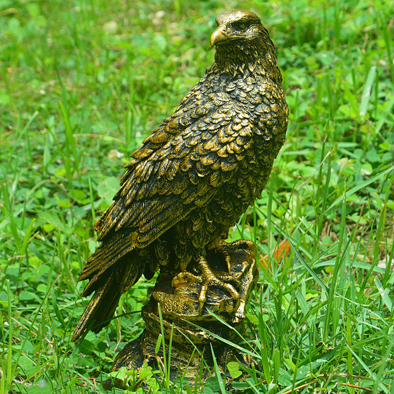 Animal Model Home Decoration Resin Eagle Ornament