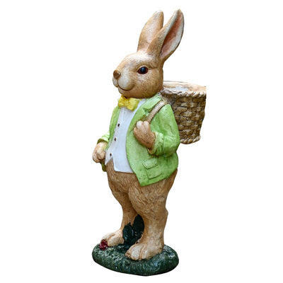 Animal Flower Pot Decoration Rabbit Creative Cute