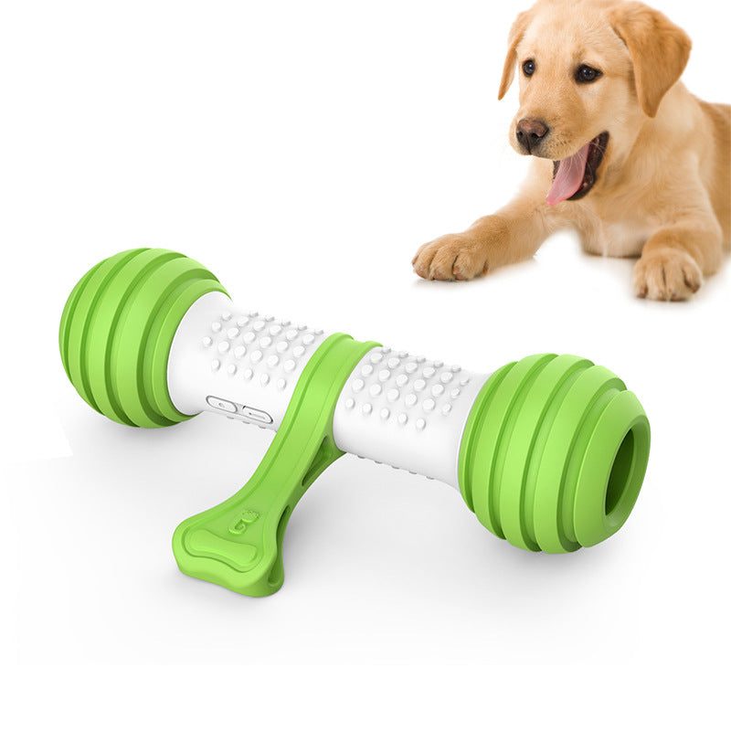 Jouet automatique électrique pour chien Guiwei Happy Bone