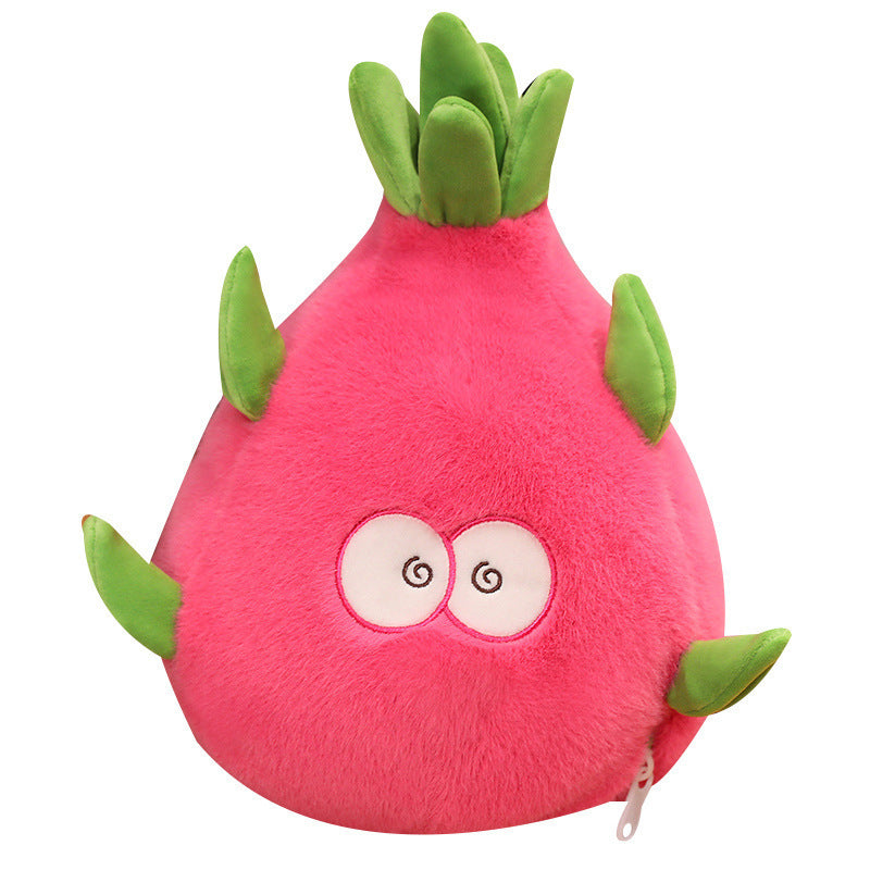 Dragon Fruit Transformation Flip Little Dinosaur Plush Toy