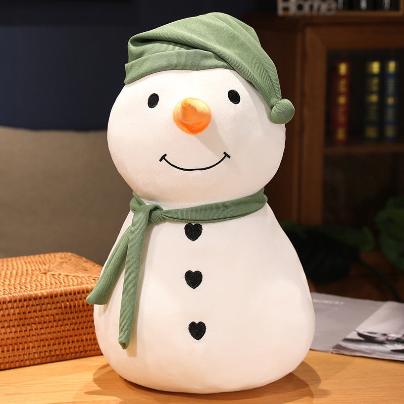 Winter Christmas Love Snowman Plush Toy