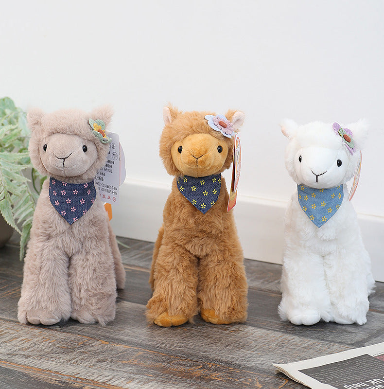 Alpaca Doll Plush Toys Small Size Cute Simulated