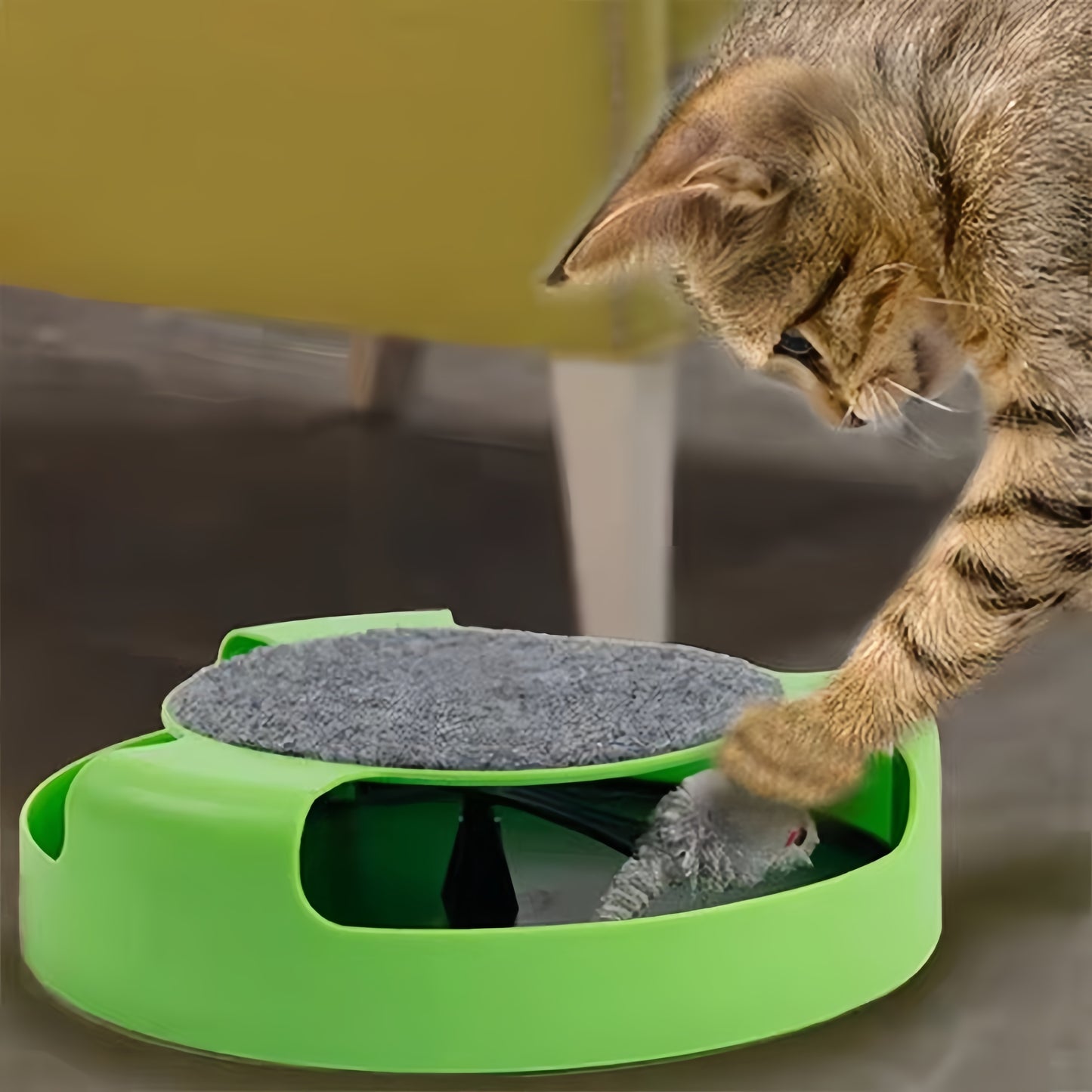 Cat Toy Tower Turntable Roller Balls Toys Interactive Intelligence Training Track Toys Pet Cats Toys Cat Tunnel Toys